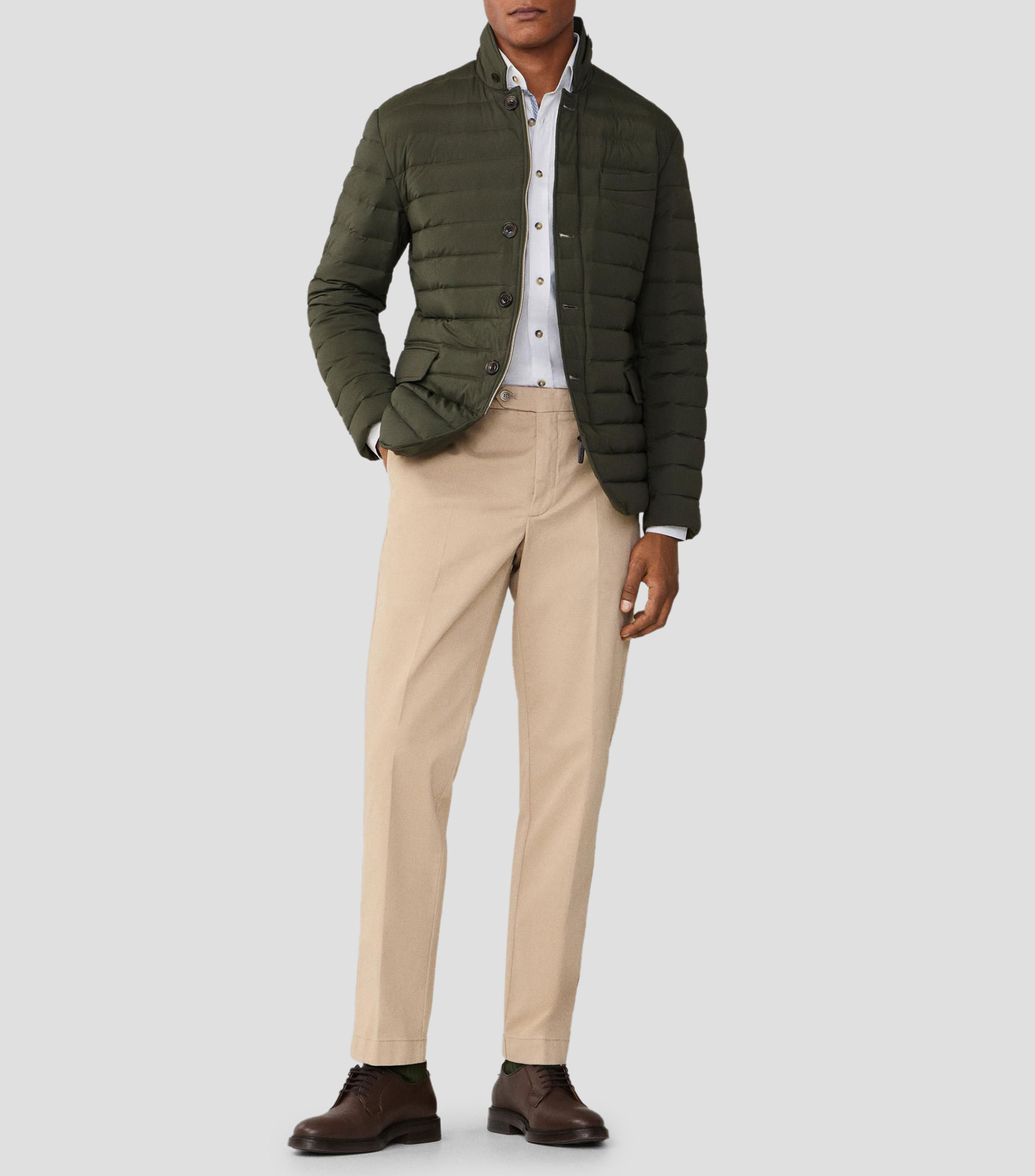 Chamarra Puffer Hombre